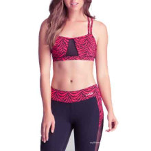 Soutien-gorge de sport en gros bon marché, soutien-gorge de sport fait sur commande, soutien-gorge de sports de sublimation